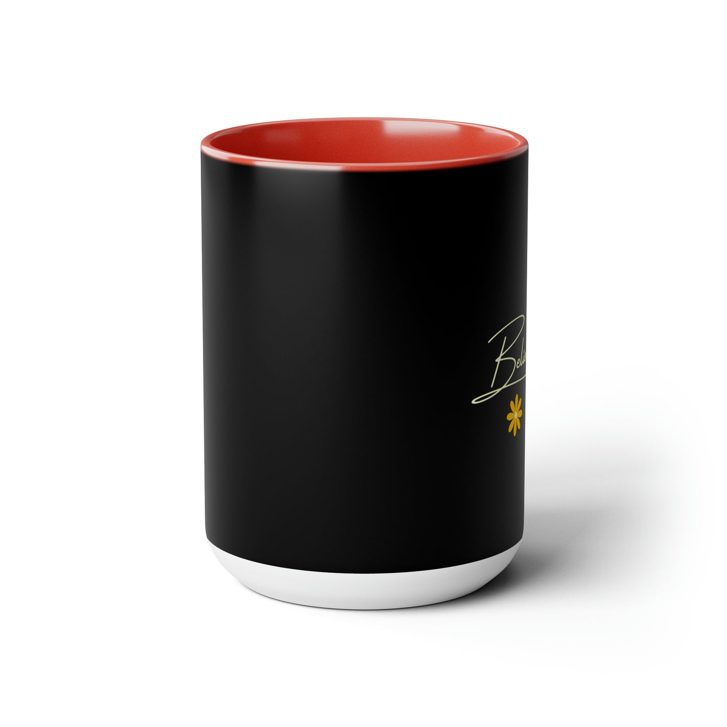 Two-Tone Coffee Mugs, 15oz